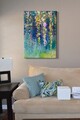 Tablou decorativ, Kanvas Tablo (50 x 70), Lemn (Grosime: 3 cm, Multicolor