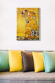 Tablou decorativ, Kanvas Tablo (50 x 70), Lemn (Grosime: 3 cm, Multicolor