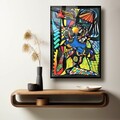 Tablou decorativ, Camtbl-024, Dimensiune: 60 x 90 cm, Multicolor