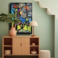 Tablou decorativ, Camtbl-024, Dimensiune: 60 x 90 cm, Multicolor