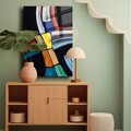 Tablou decorativ, Camtbl-021, 70 x 100 cm, Multicolor