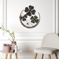 Decoratiune de perete, Shihezi 3, Dimensiune: 50 x 50 x 4 cm, Multicolor