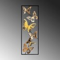 Decoratiune de perete, Tavus 3, Dimensiuni: 32 x 90 x 4 cm, Multicolor