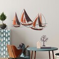 Decoratiune de perete, Barbaros 3, Dimensiuni: 125 x 74 x 4 cm, Multicolor