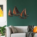 Decoratiune de perete, Barbaros 3, Dimensiuni: 125 x 74 x 4 cm, Multicolor