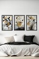 Tablou decorativ (3 Pieces), Ersy3Syhcrv59, MDF, Multicolor