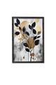 Tablou decorativ (3 Pieces), Ersy3Syhcrv59, MDF, Multicolor
