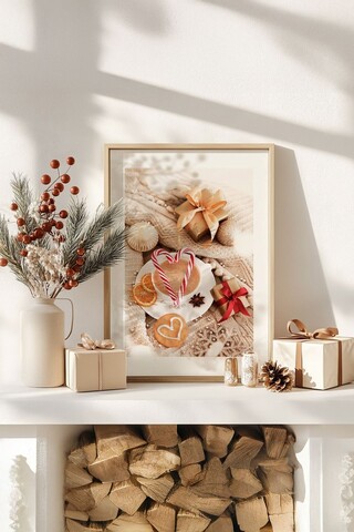 Tablou decorativ, Nwyearsngmdl100, MDF, Multicolor