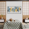 Decoratiune de perete, Zevahir 4, Dimensiuni: 115 x 3 x 60 cm, Multicolor