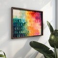 Tablou decorativ, GE249-L, Lemn, Multicolor