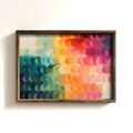 Tablou decorativ, GE249-L, Lemn, Multicolor