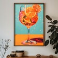 Tablou decorativ, GE251-L, Lemn, Multicolor