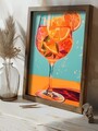 Tablou decorativ, GE251-L, Lemn, Multicolor