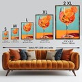 Tablou decorativ, GE251-L, Lemn, Multicolor