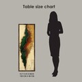 Tablou decorativ, EMR101, Lemn, Multicolor