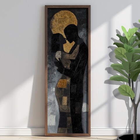 Tablou decorativ, EMR102, Lemn, Multicolor