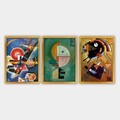 Tablou decorativ (3 Pieces), 3AC_UN287405 _5575, Polistiren (Grosime: 2 cm, Multicolor