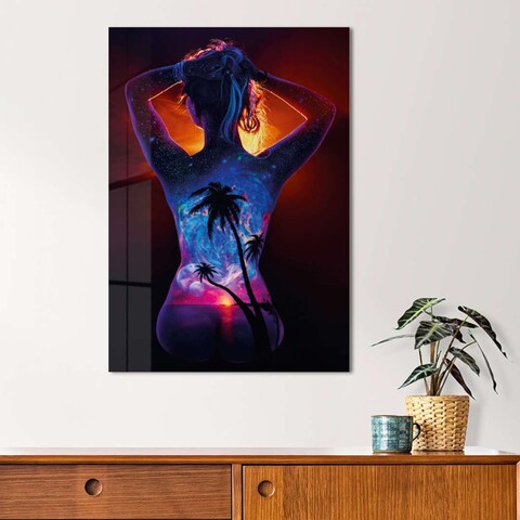 Tablou decorativ, Hhlzvh012, 30 x 40 cm, Multicolor