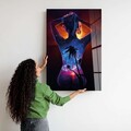 Tablou decorativ, Hhlzvh012, 30 x 40 cm, Multicolor