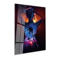 Tablou decorativ, Hhlzvh012, 30 x 40 cm, Multicolor