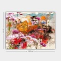 Tablou decorativ, 216869716_70100, Lemn (Grosime: 3 cm, Multicolor