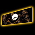 Tablou decorativ cu lumina LED, 3090KTLGDACT, 30 x 90 cm, Multicolor