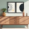 Tablou decorativ (2 Pieces), 2p3752softct-014, Înrămat: 100% LEMN (Grosime: 22 mm, Multicolor