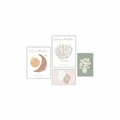 Tablou decorativ MDF (4 Pieces), Mdf, Imprimare digitala, Multicolor