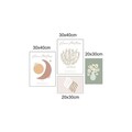 Tablou decorativ MDF (4 Pieces), Mdf, Imprimare digitala, Multicolor