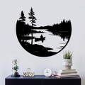 Decoratiune de perete, Solo, Dimensiune: 54 x 60 cm, Negru
