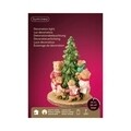 Decoratiune luminoasa Tree with bears, Lumineo, 13x16.5x22 cm, poliamida, multicolor