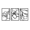 Decoratiune de perete, Erbas-1, (Grosime: 1,5 mm), Negru