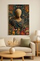 Tablou decorativ, Hm_Cnvs26-1-50x70, Cadru: 100% lemn (Grosime: 2 x 3 cm, Multicolor