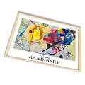 Tablou decorativ, 4262AHSKANDINSKY-014, Fundal: 100% MDF (Grosime: 2,7 mm, Multicolor