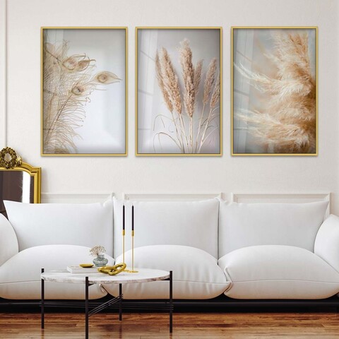 Tablou decorativ, Huhu383, Aluminiu, Multicolor