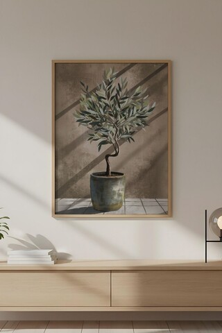 Tablou decorativ, Huhu718, Lemn masiv (Grosime: 2 cm, Multicolor