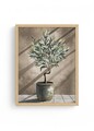 Tablou decorativ, Huhu718, Lemn masiv (Grosime: 2 cm, Multicolor