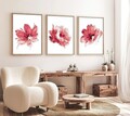 Tablou decorativ (3 Pieces), Huhu216, Lemn masiv (Grosime: 2,5 cm, Multicolor