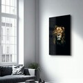 Tablou decorativ, OGLS-5000, Dimensiuni: 70 x 110 cm, Multicolor