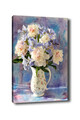 Tablou decorativ, Kanvas Tablo (50 x 70), Lemn (Grosime: 3 cm, Multicolor