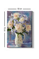 Tablou decorativ, Kanvas Tablo (50 x 70), Lemn (Grosime: 3 cm, Multicolor