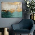 Tablou decorativ, KNV10262, Lemn (Grosime: 3 cm, Multicolor