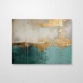 Tablou decorativ, KNV10262, Lemn (Grosime: 3 cm, Multicolor