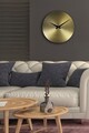 Ceas de perete, 35Sivmetsaat, Dimensiune: 35 x 35 cm, Aur/Negru
