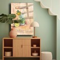 Tablou decorativ, Camtbl-033, 50 x 70 cm, Multicolor