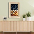 Tablou decorativ, Ahsakca, Fundal: 100% MDF de arțar (Grosime: 2,7 mm) Vopsea: 100% MDF (Grosime: 5 mm, Multicolor