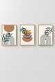 Tablou decorativ (3 Pieces), 3Dartsohoset130, MDF, Multicolor