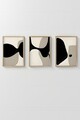 Tablou decorativ (3 Pieces), Artsycllct35, MDF, Multicolor