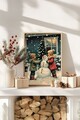 Tablou decorativ, Nwyearsngmdl2, MDF, Multicolor