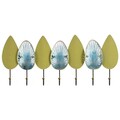 Cuier de perete, Gonca, Dimensiuni: 58,5 x 22,5 cm, Multicolor